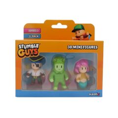 Nessiworld  TUY23000 Stumble Guys 3lü Mini Figür