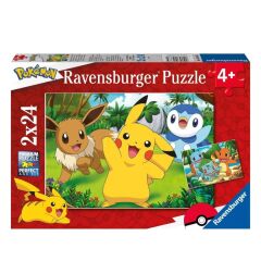 Nessiworld  56682 Pokemon 2x24 parça Ravensburger Puzzle