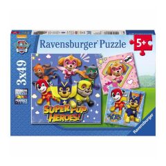 Nessiworld  80366 Paw Patrol 3x49 parça Ravensburger Puzzle