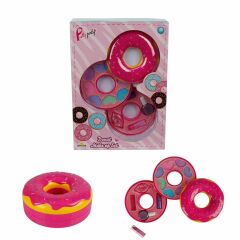 Nessiworld Donut Şekilli 2 Katlı Makyaj Güzellik Seti