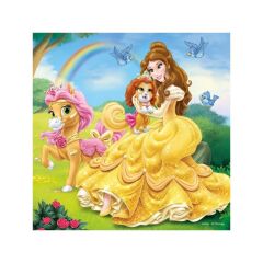 Nessiworld  93465 Palace Pets Belle, Cinderella, Rapunzel 3x49 parça Ravensburger Puzzle