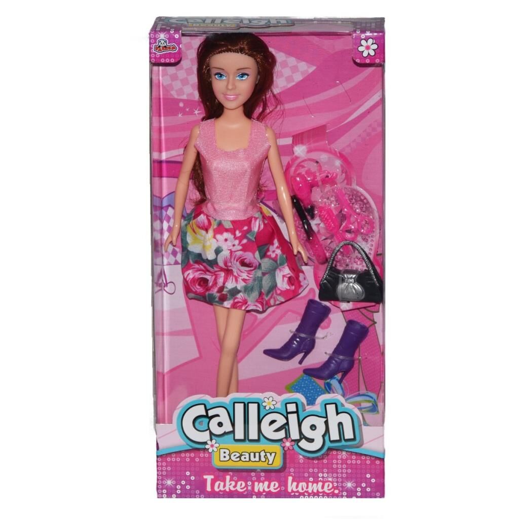 Nessiworld WG-66407 Aksesuarlı Calleigh Bebek -Vardem