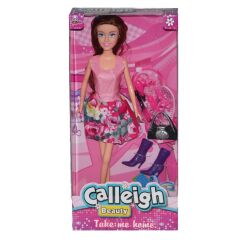Nessiworld WG-66407 Aksesuarlı Calleigh Bebek -Vardem