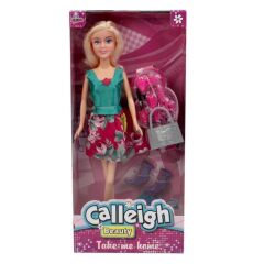 Nessiworld WG-66407 Aksesuarlı Calleigh Bebek -Vardem