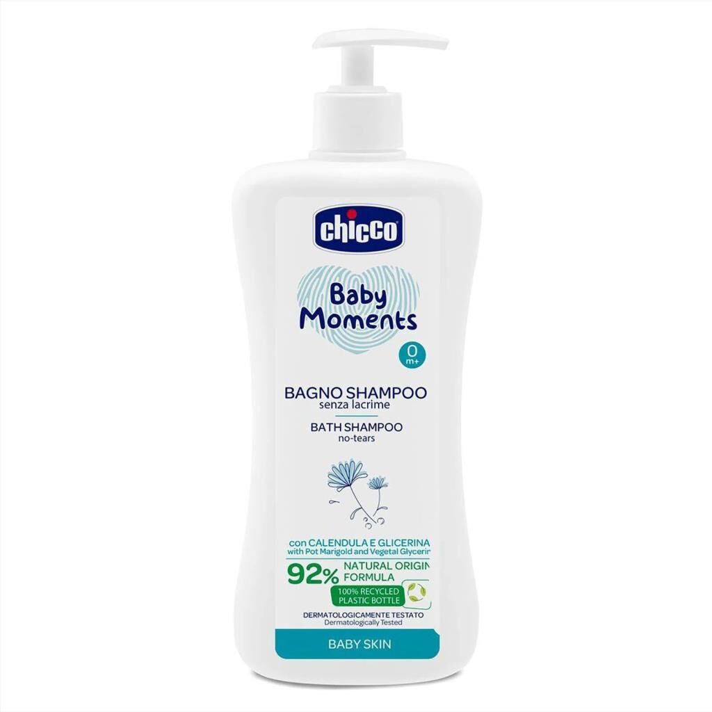 Nessiworld   Baby Moments Doğal Göz Yakmayan Saç ve Vücut Şampuanı 750ml