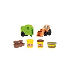 Nessiworld F1012 Play-Doh Çalışkan Traktör ve Römork