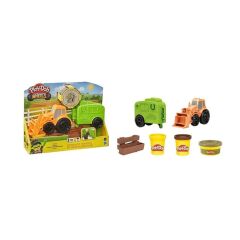 Nessiworld F1012 Play-Doh Çalışkan Traktör ve Römork