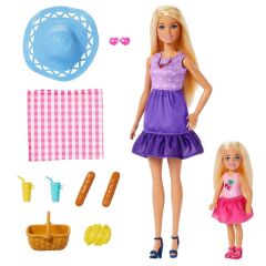 Nessiworld  JBF43 Barbie Malibu ve Chelsea ve Aksesuarları