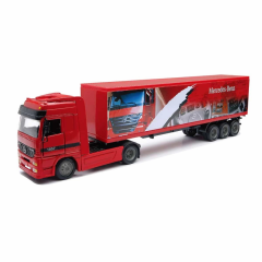 Nessiworld 1/43 L. Haul EU Mercedes Benz Kırmızı Konteyner