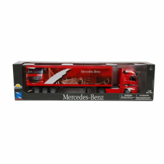 Nessiworld 1/43 L. Haul EU Mercedes Benz Kırmızı Konteyner