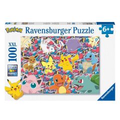 Nessiworld  133383 Pokemon 100 parça XXL Ravensburger Puzzle