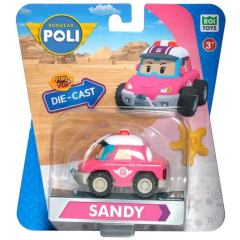 Nessiworld  Robocar Poli Metal Araç Karakter Figür Sandy