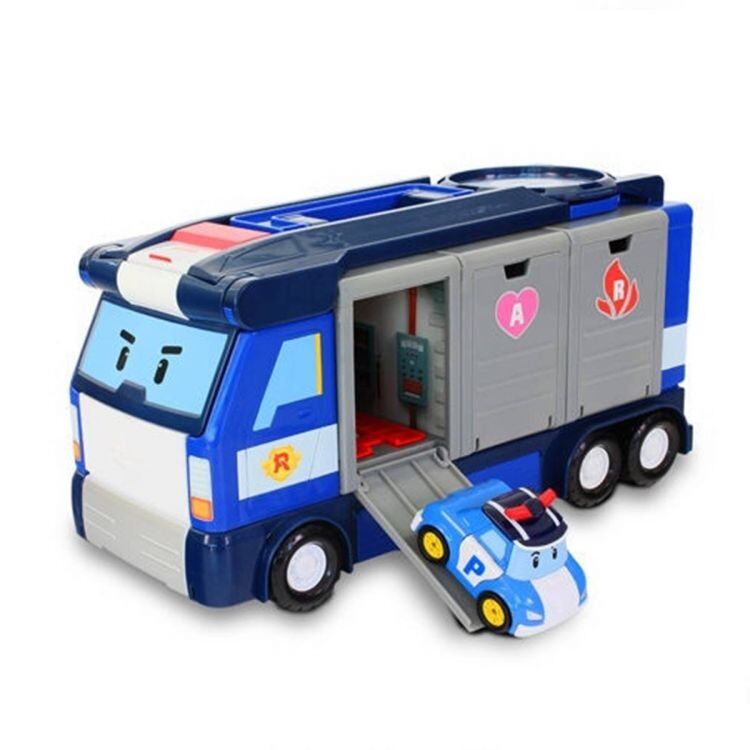 Nessiworld  Robocar Poli Ana Merkez Mobil Araç