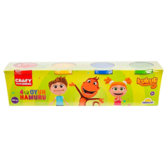 Nessiworld Kukuli 4'lü Oyun Hamuru 560 gr