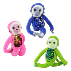Nessiworld Süslü Maymunlar Peluş Oyuncak 45 cm 1 adet