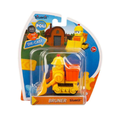 Nessiworld  Robocar Poli Metal Araç Karakter Figür Bruner