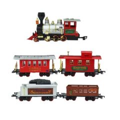 Nessiworld 1555 Klasik Tren Seti Sesli ve Işıklı 35 Parça