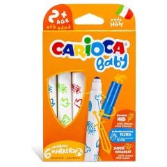 Nessiworld  Carioca Jumbo Keçeli Boya Kalemi 6'lı
