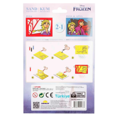 Nessiworld  2in1 Disney Frozen Kum Boyama Seti DS 34