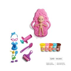 Nessiworld  03943 Bebek Giydirme Hamur Seti 280 gr -Dede