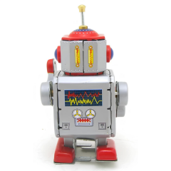 Nessiworld Metal Kurmalı Nostaljik Robot