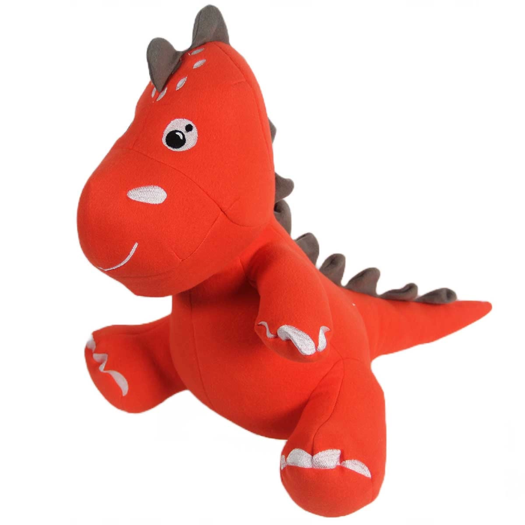 Nessiworld  Dino Peluş Oyuncak Turuncu 40 cm