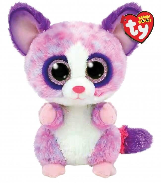 Nessiworld TY Peluş Becca the Pink Bush Baby Regular Beanie Boo