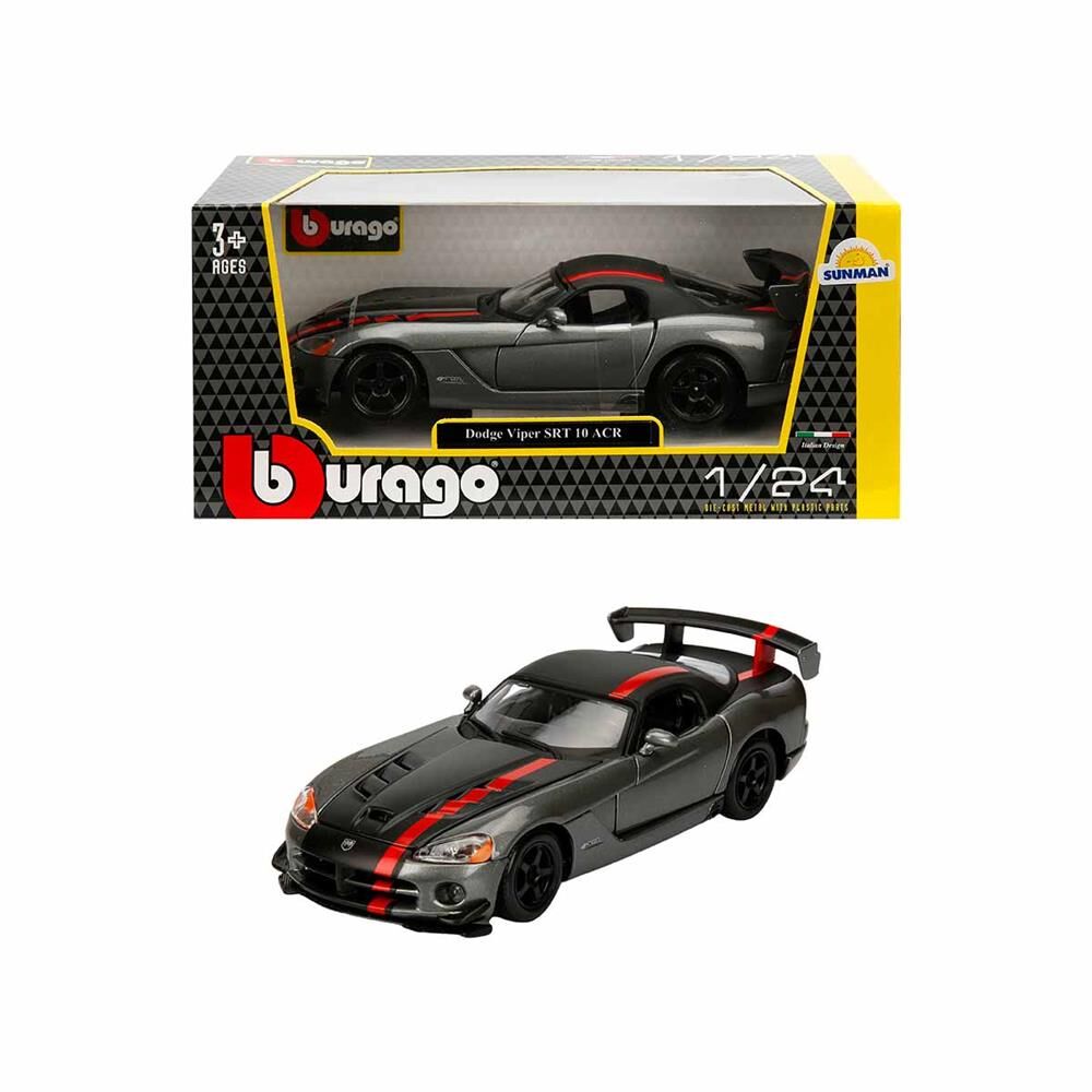 Nessiworld S00022114 BURAGO 1/24 DODGE VIPER SRT 10 ACR -SUN