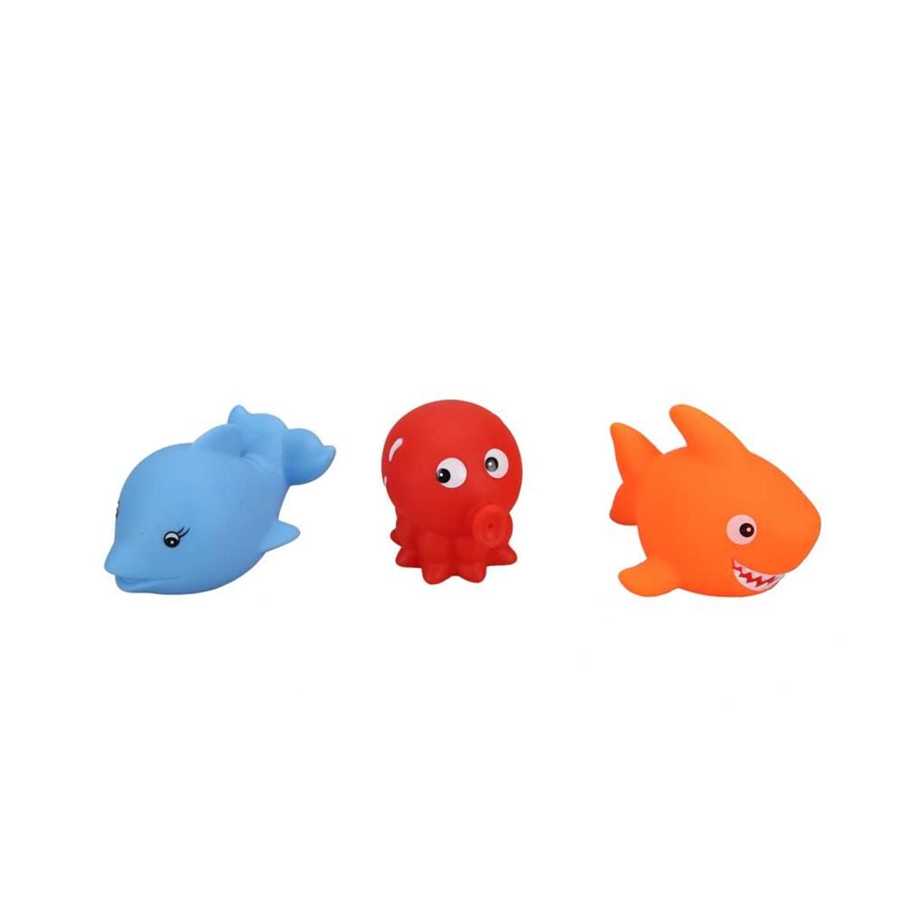 Nessiworld 3'lü Banyo Oyuncakları Deniz Hayvanları
