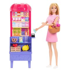 Nessiworld  JCT05 Malibu Market Barbie ve Oyun Seti Barbie and Teresa Recipe for Friendship
