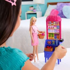 Nessiworld  JCT05 Malibu Market Barbie ve Oyun Seti Barbie and Teresa Recipe for Friendship