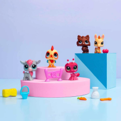 Nessiworld Littlest Pet Shop Minişler 5'li Figür Seti S1