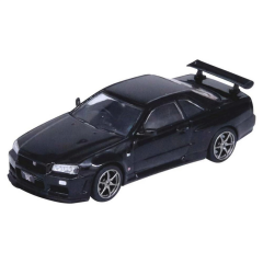 Nessiworld  1/64 Nissan Skyline GT-R V-SPEC ll Black IN6