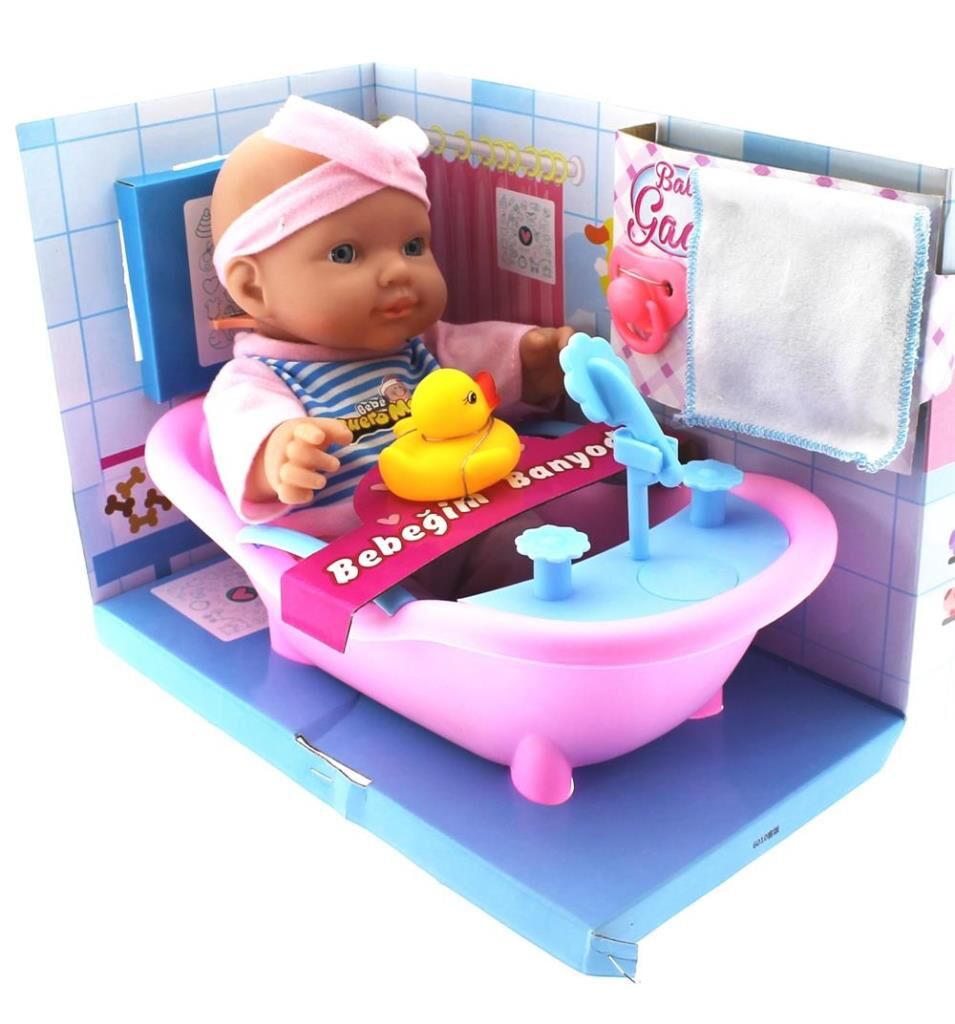 Nessiworld Baby Gadi Bebeğim Banyoda