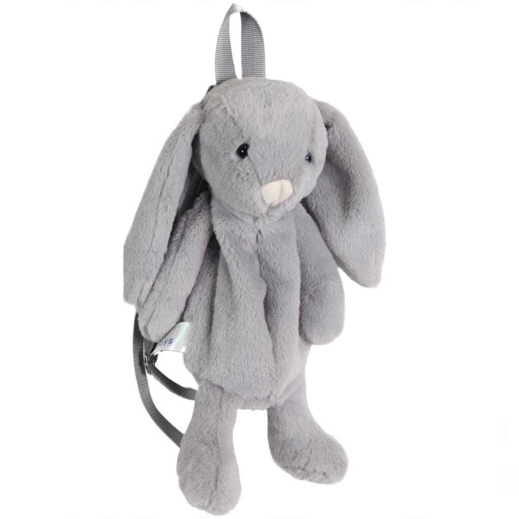 Nessiworld Tavşan Peluş Çanta Gri