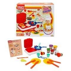 Nessiworld Crafy Pazar Kahvaltısı Oyun Hamuru Seti 300 g 23 Parça