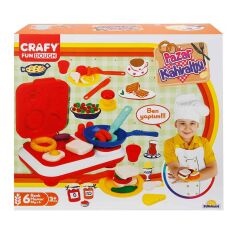Nessiworld Crafy Pazar Kahvaltısı Oyun Hamuru Seti 300 g 23 Parça