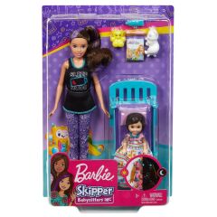 Nessiworld FHY97 Skipper Bebek Bakıcısı Bebeği ve Aksesuarları Oyun Seti