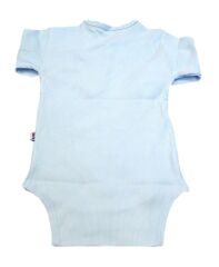 Sema Baby Uzun Kol Kaşkorse Badi (Body) - Mavi  12-18 Ay
