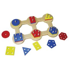 Nessiworld  KAL-1013 Altılı Geometrik Sök Tak -Chiva