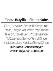 Nessiworld  Sleepy Yüzey Temizlik Havlusu 100 Adet Lilyum Pembe