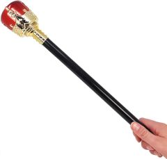 Nessiworld  AltınRenk60cmKralTacıKraliyetTacıveKırmızıTopuzluKralAsasıSeti