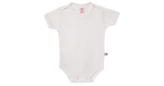 Sevi Bebe Şardonlu Yarım Kollu Body - Krem 6 Ay