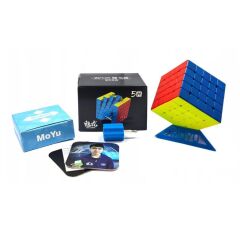 Nessiworld  1853 Moyu Meilong 5x5 Manyetik Küp -Başeltoys