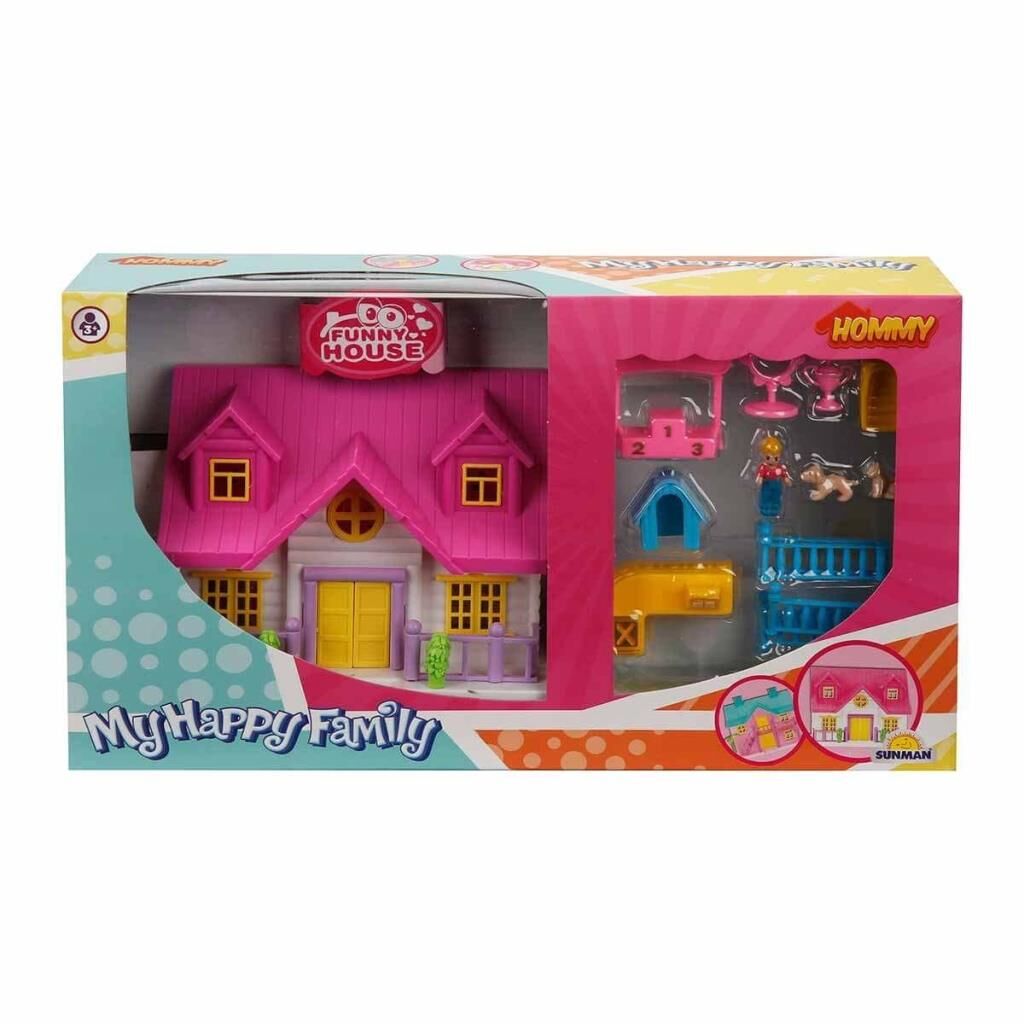 Nessiworld 02081 Sunman, 2 Katlı Ev Oyun Seti Villa