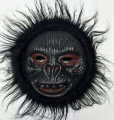 Nessiworld Orangutan Maskesi - Maymun Maskesi - Goril Maskesi Yetişkin Çocuk Uyumlu Siyah Renk Model 2