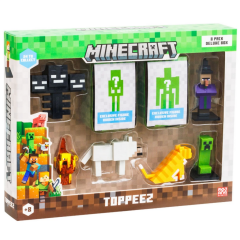 Nessiworld Minecraft 3D Figür Kalem Başlığı Toppeez 8'li