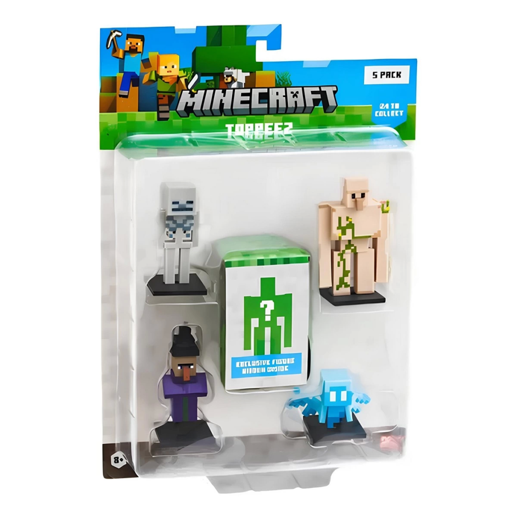 Nessiworld Minecraft 3D Figür Toppeez 5'li