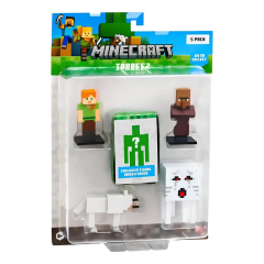Nessiworld Minecraft 3D Figür Toppeez 5'li