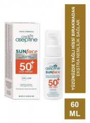 Nessiworld Cire Aseptine Sun Yüz Güneş Koruyucu Losyon 50 SPF 60ml